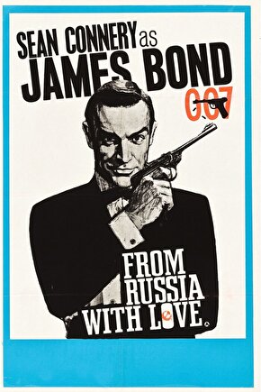 From Russia with Love (1963) 1 ( FOLYO ) - AFİŞ - POSTER-2959