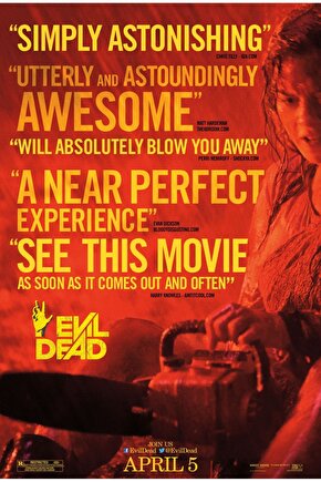 Evil Dead (2013) ( FOLYO ) - AFİŞ - POSTER-2714