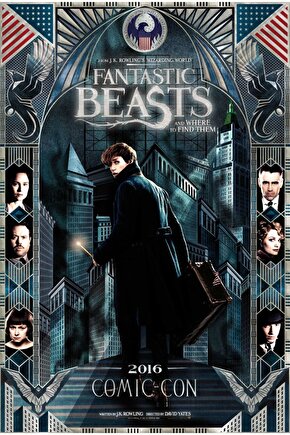 Fantastic Beasts and Where to Find Them (2016) 4 ( FOLYO ) - AFİŞ - POSTER-2772