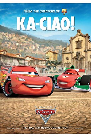 Cars 2 (2011) 7 ( FOLYO ) - AFİŞ - POSTER-2044