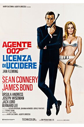 Dr. No (1962) 4 ( FOLYO ) - AFİŞ - POSTER-2549