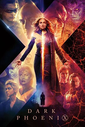 Dark Phoenix (2019) 3 ( FOLYO ) - AFİŞ - POSTER-2315