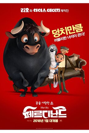 Ferdinand (2017) 7 ( FOLYO ) - AFİŞ - POSTER-2831