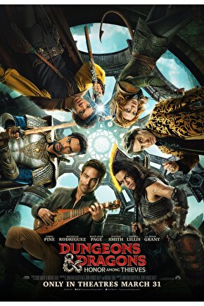 Dungeons & Dragons Honor Among Thieves (2023) 0005 ( FOLYO ) - AFİŞ - POSTER-2620