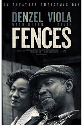 Fences (2016) ( FOLYO ) - AFİŞ - POSTER-2825