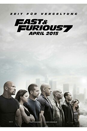 Furious 7 (2015) 0001 ( FOLYO ) - AFİŞ - POSTER-2991