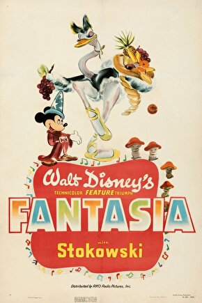 Fantasia (1940) 2 ( FOLYO ) - AFİŞ - POSTER-2764