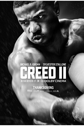 Creed II (2018) 3 ( FOLYO ) - AFİŞ - POSTER-2266