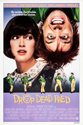 Drop Dead Fred (1991) ( FOLYO ) - AFİŞ - POSTER-2581