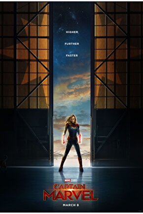 Captain Marvel (2019) 13 ( FOLYO ) - AFİŞ - POSTER-2018