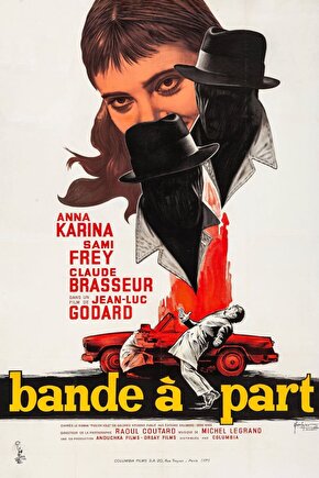 Band of Outsiders (1964) ( FOLYO ) - AFİŞ - POSTER-1600