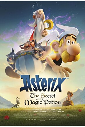 Asterix The Secret of the Magic Potion (2018) ( FOLYO ) - AFİŞ - POSTER-1425