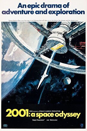 2001 A Space Odyssey (1968) ( FOLYO ) - AFİŞ - POSTER-1057