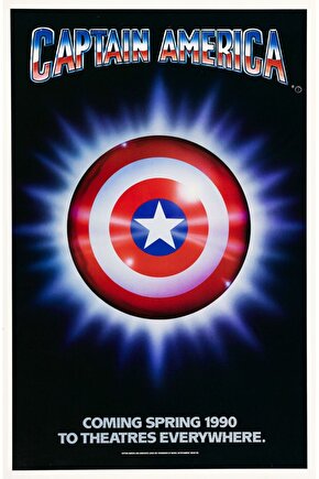 Captain America (1990) ( FOLYO ) - AFİŞ - POSTER-1959