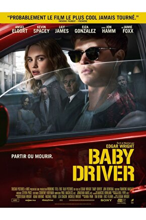 Baby Driver (2017) 5 ( FOLYO ) - AFİŞ - POSTER-1545