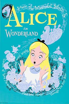 Alice in Wonderland (1951) 1 ( FOLYO ) - AFİŞ - POSTER-1209