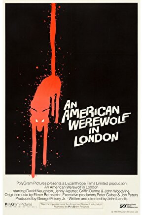 An American Werewolf in London (1981) 1 ( FOLYO ) - AFİŞ - POSTER-1319