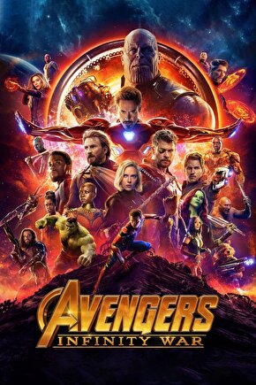 Avengers Infinity War (2018) 0005 ( FOLYO ) - AFİŞ - POSTER-1508