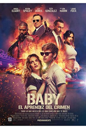 Baby Driver (2017) ( FOLYO ) - AFİŞ - POSTER-1542