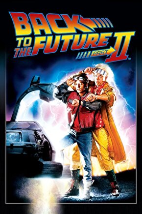 Back to the Future Part II (1989) 5 ( FOLYO ) - AFİŞ - POSTER-1562