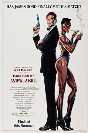 A View to a Kill (1985) 3 ( FOLYO ) - AFİŞ - POSTER-1146