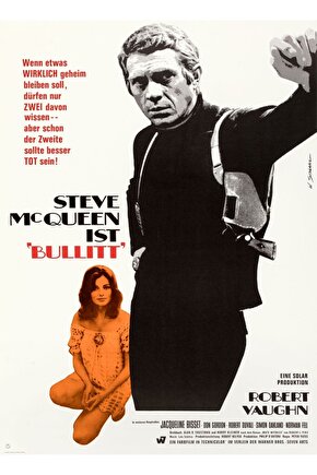 Bullitt (1968) ( FOLYO ) - AFİŞ - POSTER-1935