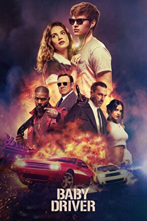 Baby Driver (2017) 4 ( FOLYO ) - AFİŞ - POSTER-1544