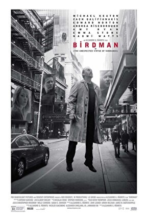 Birdman (2014) 1 ( FOLYO ) - AFİŞ - POSTER-1766