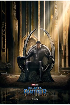 Black Panther (2018) 0002 ( FOLYO ) - AFİŞ - POSTER-1792