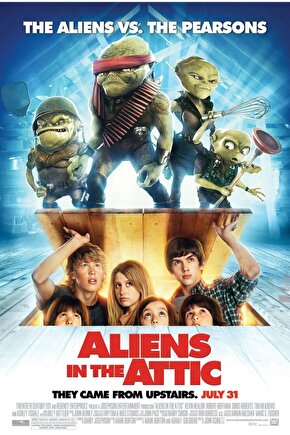 Aliens in the Attic (2009) ( FOLYO ) - AFİŞ - POSTER-1248