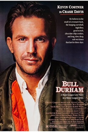 Bull Durham (1988) 1 ( FOLYO ) - AFİŞ - POSTER-1930