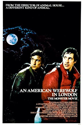 An American Werewolf in London (1981) 3 ( FOLYO ) - AFİŞ - POSTER-1321