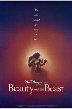 Beauty and the Beast (1991) 4 ( FOLYO ) - AFİŞ - POSTER-1708