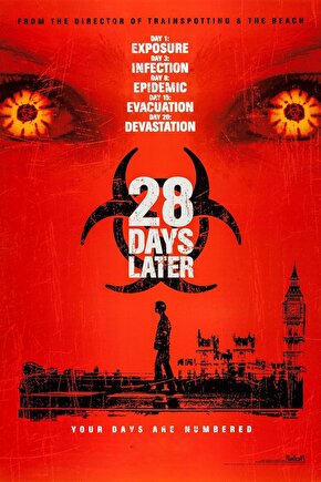 28 Days Later (2003) 0002 ( FOLYO ) - AFİŞ - POSTER-1025