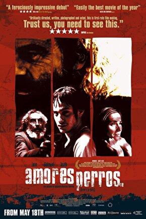 Amores Perros (2000) ( FOLYO ) - AFİŞ - POSTER-1310