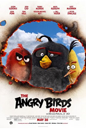 Angry Birds (2016) 5 ( FOLYO ) - AFİŞ - POSTER-1335