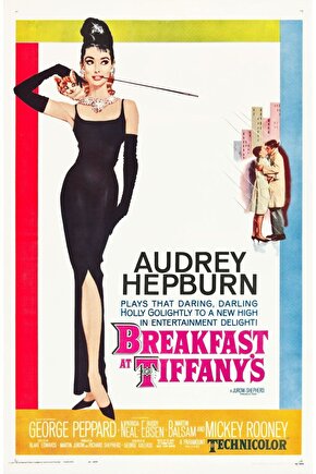 Breakfast at Tiffanys (1961) 1 ( FOLYO ) - AFİŞ - POSTER-1898