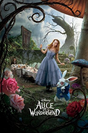 Alice in Wonderland (2010) 1 ( FOLYO ) - AFİŞ - POSTER-1212