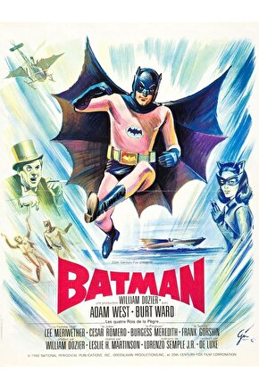 Batman (1966) ( FOLYO ) - AFİŞ - POSTER-1632