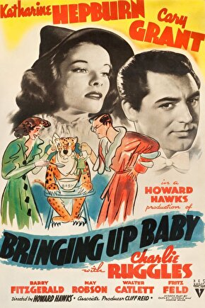 Bringing Up Baby (1938) ( FOLYO ) - AFİŞ - POSTER-1915