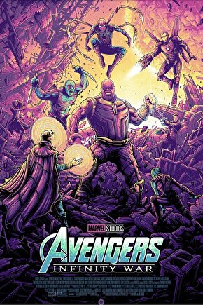 Avengers Infinity War (2018) 0026 ( FOLYO ) - AFİŞ - POSTER-1528