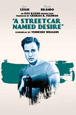 A Streetcar Named Desire (1951) ( FOLYO ) - AFİŞ - POSTER-1133