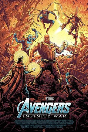 Avengers Infinity War (2018) 0009 ( FOLYO ) - AFİŞ - POSTER-1512