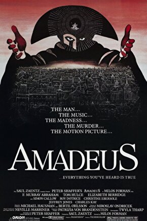 Amadeus (1984) 1 ( FOLYO ) - AFİŞ - POSTER-1287