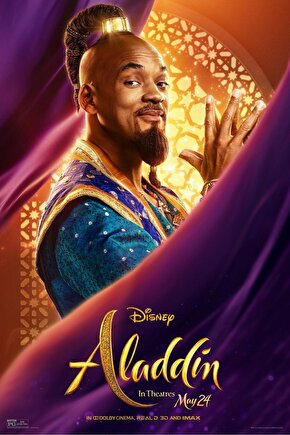 Aladdin (2019) 4 ( FOLYO ) - AFİŞ - POSTER-1199