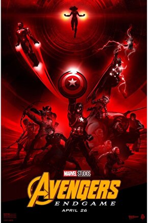 Avengers Endgame (2019) 0017 ( FOLYO ) - AFİŞ - POSTER-1479