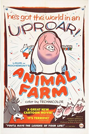 Animal Farm (1954) ( FOLYO ) - AFİŞ - POSTER-1336