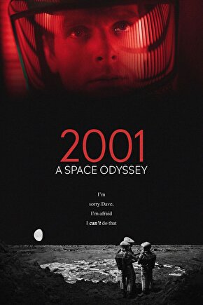 2001 A Space Odyssey (1968) 4 ( FOLYO ) - AFİŞ - POSTER-1061