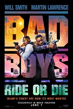 Bad Boys Ride or Die (2024) 0003 ( FOLYO ) - AFİŞ - POSTER-1577