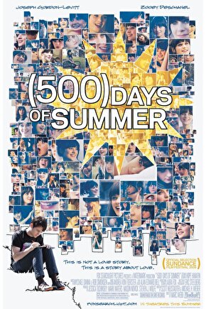 (500) Days of Summer (2009) ( FOLYO ) - AFİŞ - POSTER-8685